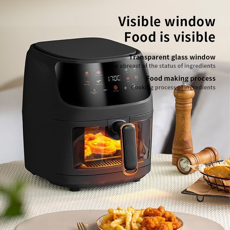 Smart Home Oven - Silver Crest 15L Large‑Capacity Smart Air