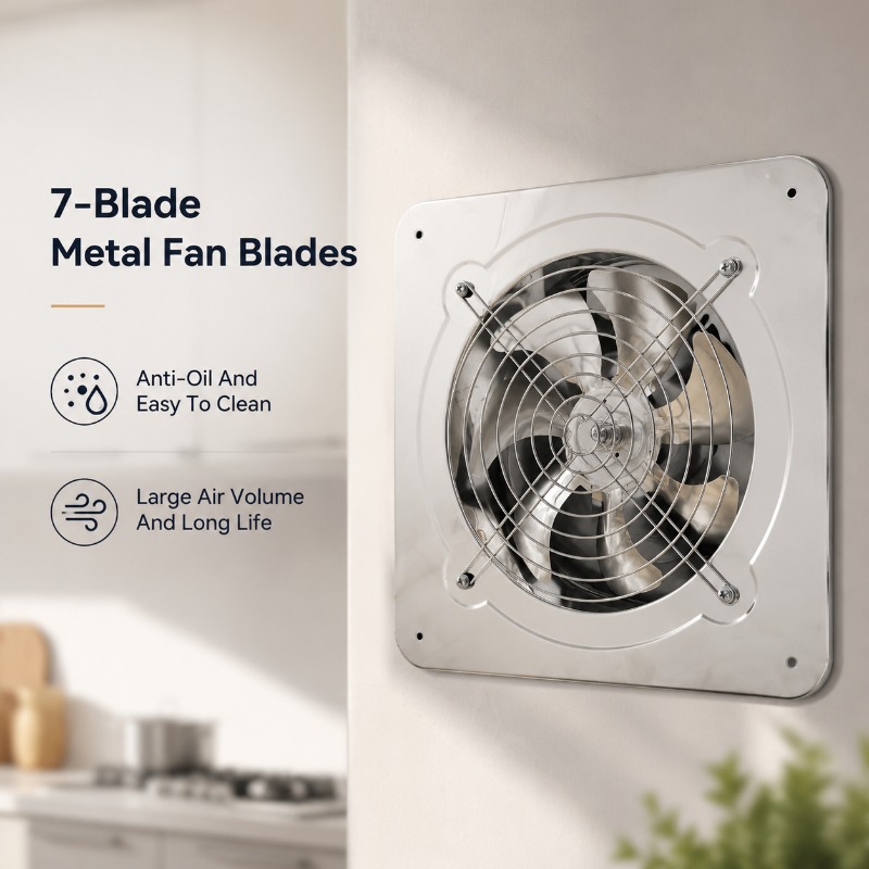 Smart Bathroom Fan - 6