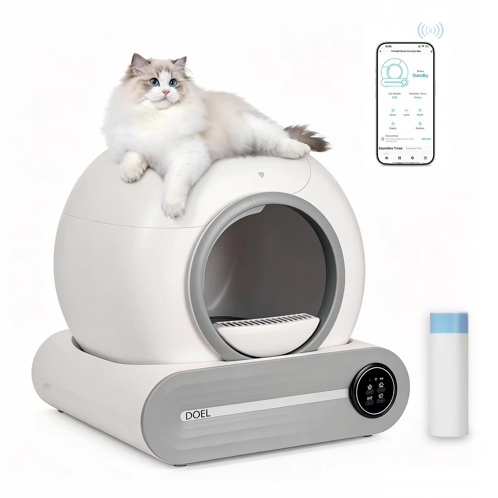 Upgrade Smart Home - DOEL 2026 Upgrade Automatic Smart Litter