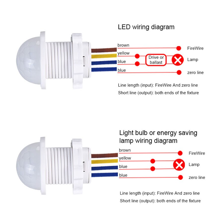 Smart Home Setup - PIR Motion Sensor Detector Smart Switch