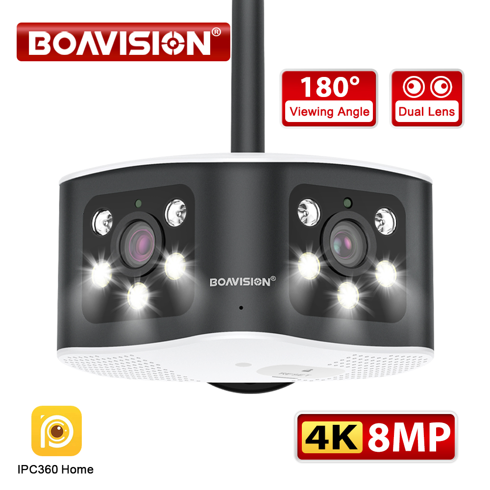Smart Home Battery Camera Ezviz - BOAVISION Outdoor 4K 8MP 180° Ultra