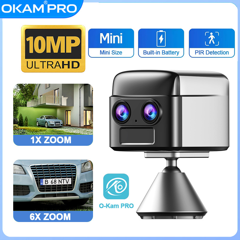 OKAM PRO WIFI MINI Dual-Lens H - đánh giá và giá Smart Home Battery Camera Ezviz