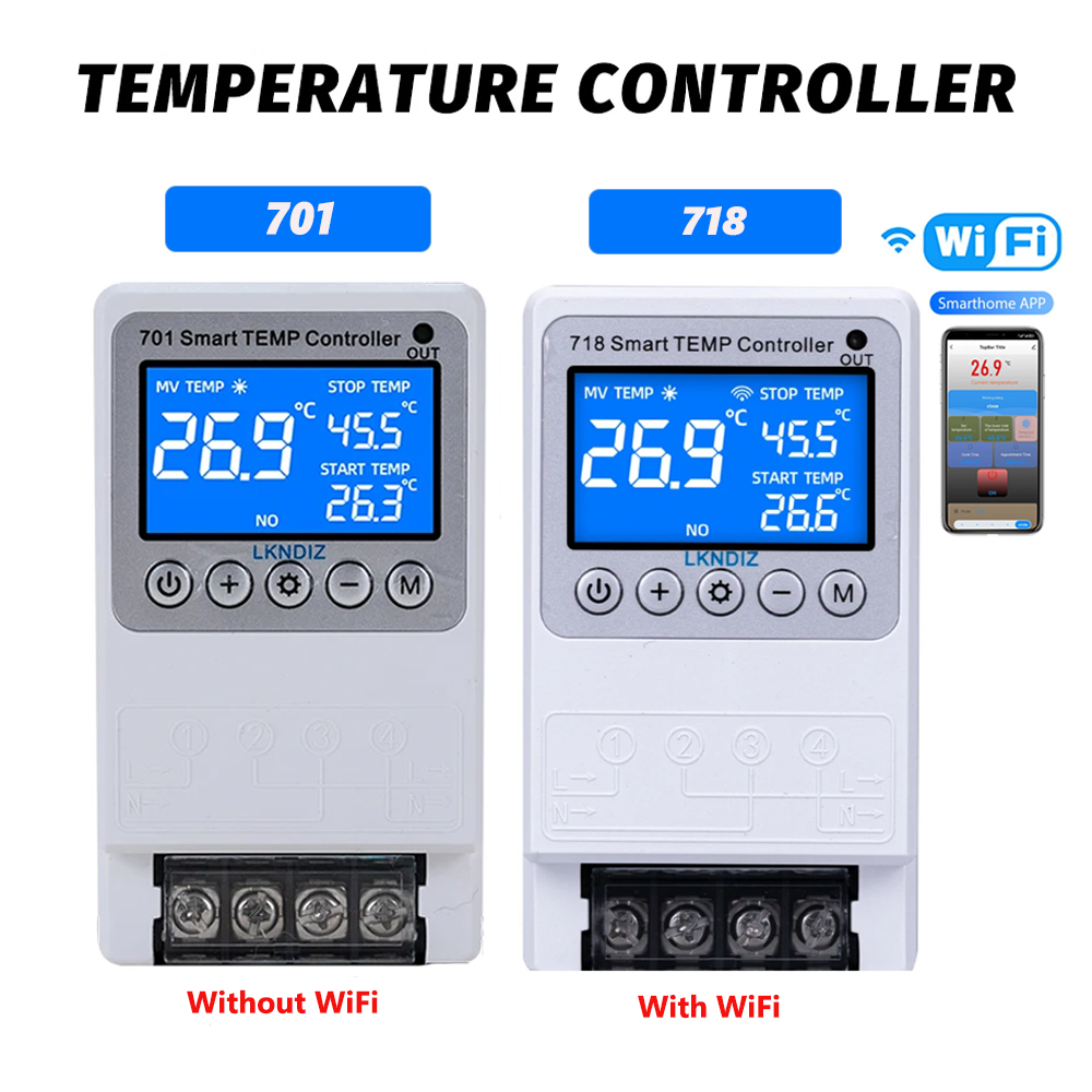 Temperature Smart WIFI  Contro - đánh giá và giá Wifi Thermostat
