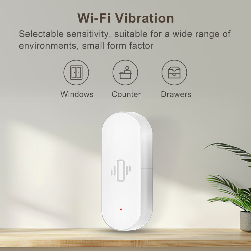 Tuya WiFi Vibration Sensor, Se - đánh giá và giá Smart Home Setup