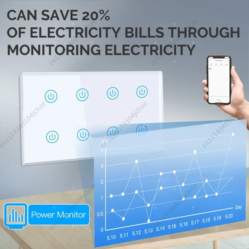 EE for Tuya Wifi Smart Touch L - đánh giá và giá Smart Home Panel