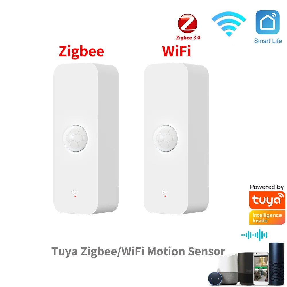 Tuya WiFi Zigbee PIR Motion Se - đánh giá và giá Smart Home Google Assistant