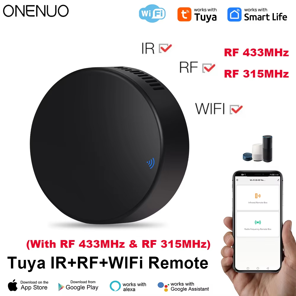 Tuya WiFi RF IR Remote Control - đánh giá và giá Smart Home Setup