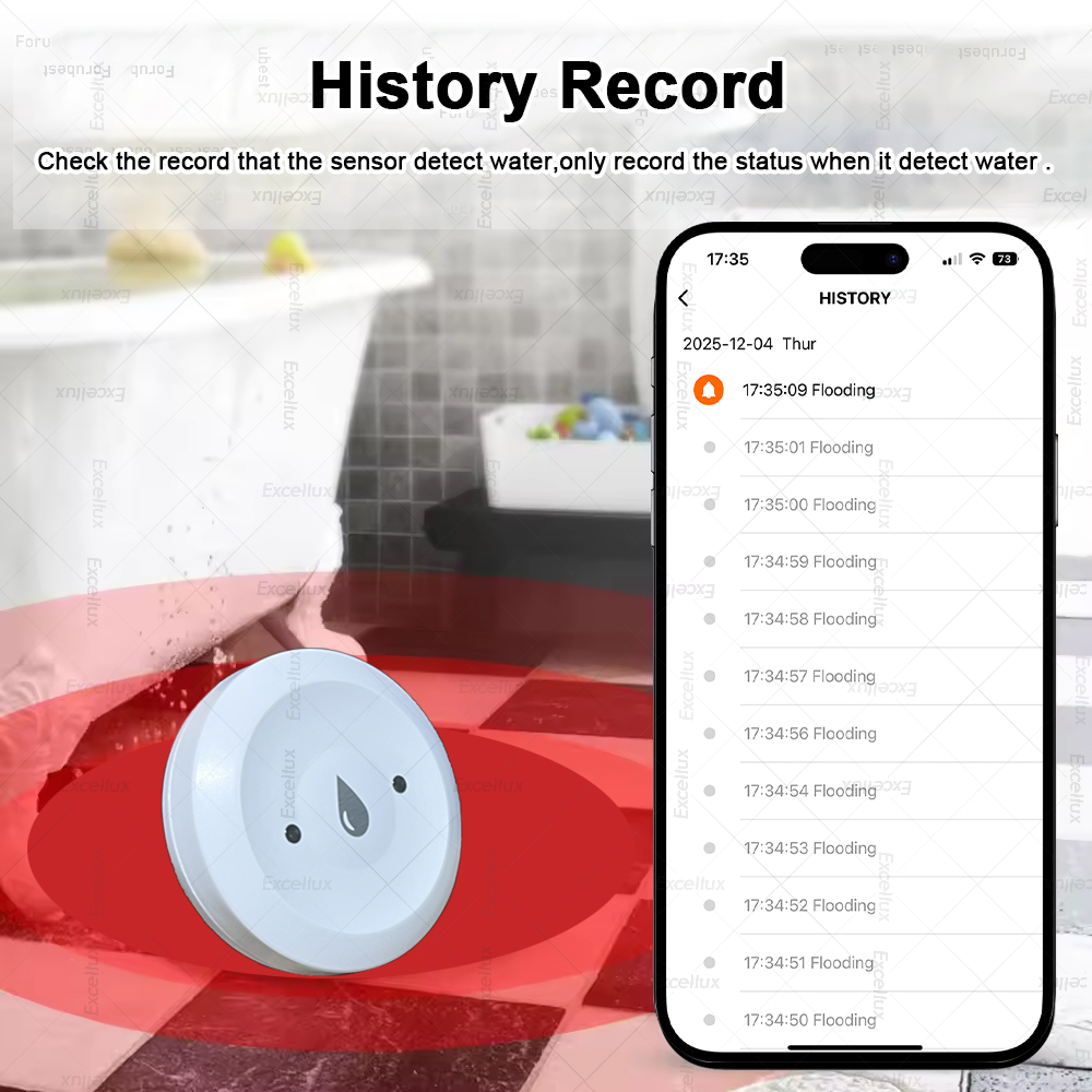 Zigbee Water Detector Leakage  - đánh giá và giá Smart Home Setup