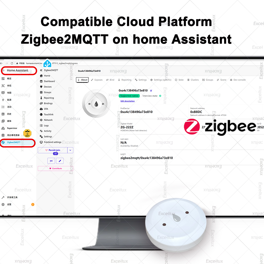 Zigbee Water Detector Leakage  - đánh giá và giá Smart Home Setup