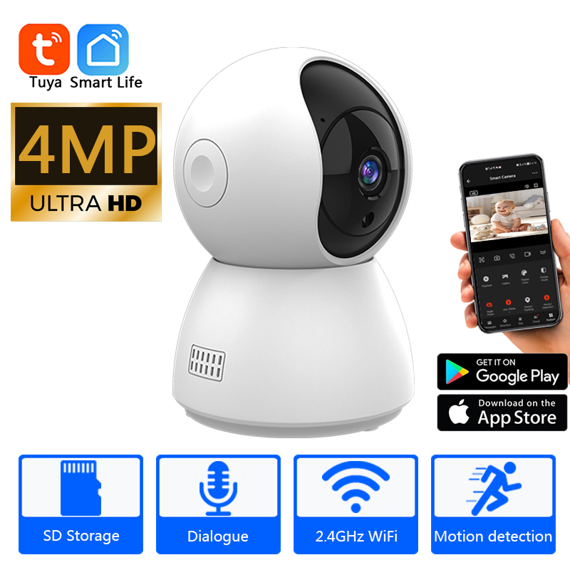 HD 4MP Tuya Smart Mini WiFi IP - đánh giá và giá Smart Home Battery Camera Ezviz