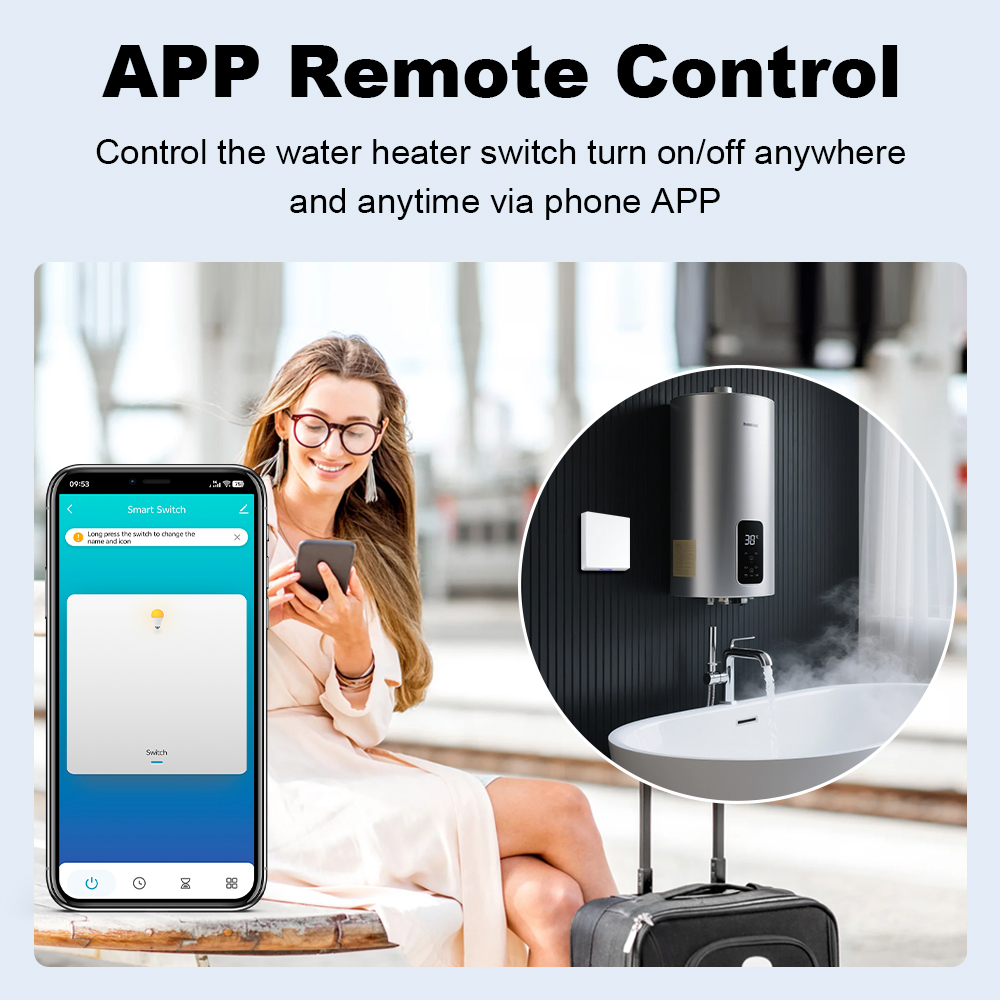 MANHOT Smart Wifi EU Water Hea - đánh giá và giá Smart Home Sistem