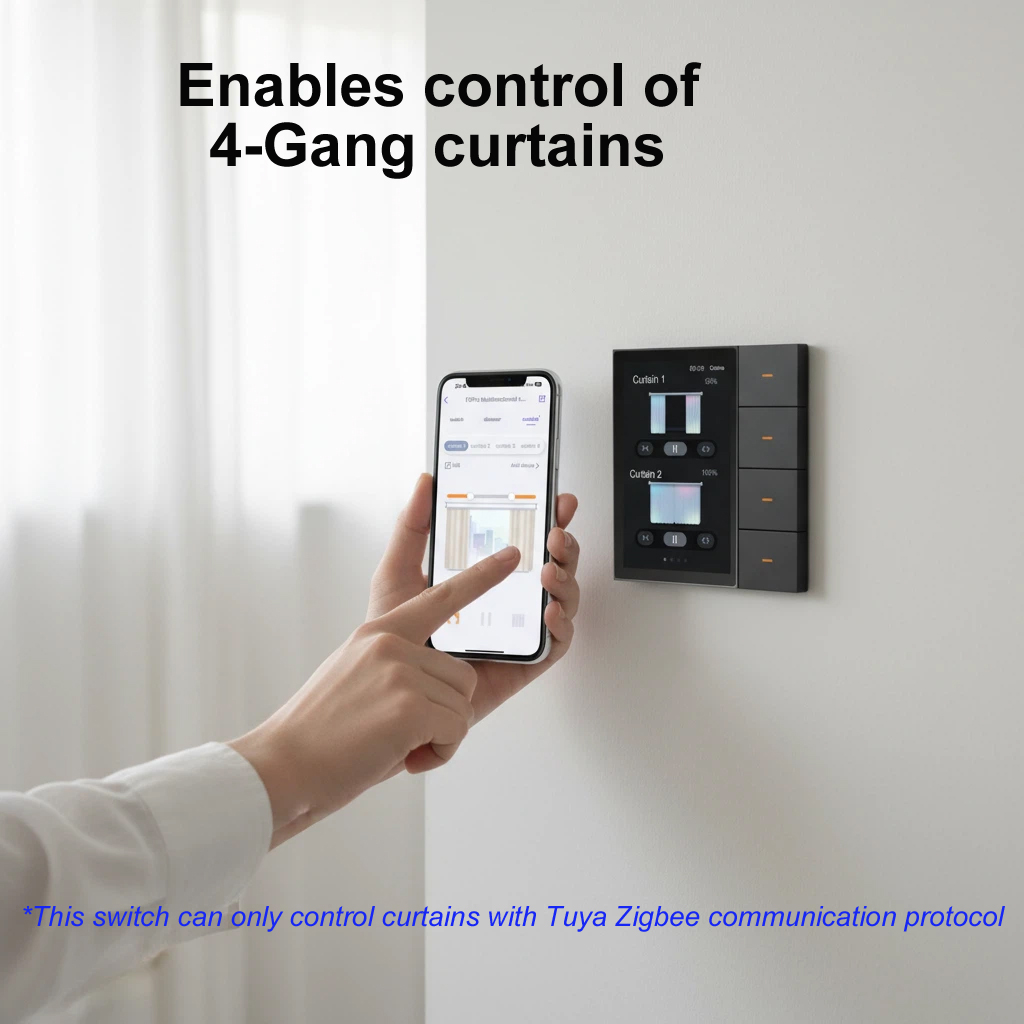 F3-pro Tuya Smart Panel ZigBee - đánh giá và giá Smart Home Sistem