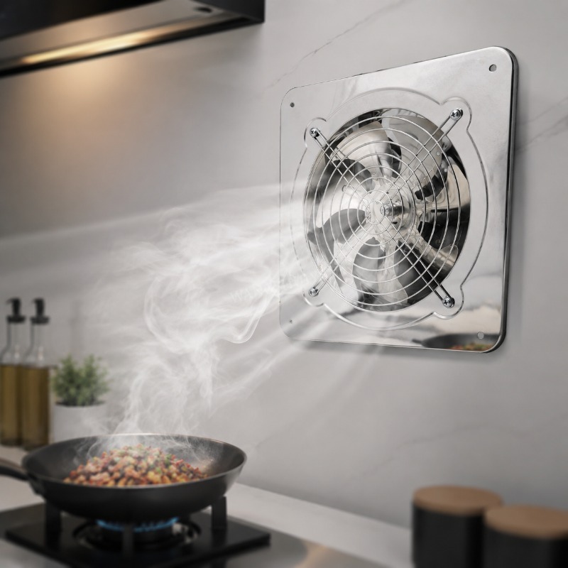 6''8'' Stainless Steel Kitchen - đánh giá và giá Smart Bathroom Fan