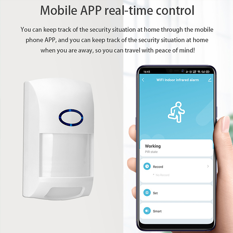 Smart Tuya PIR Motion Sensor W - đánh giá và giá Smart Home Automation System