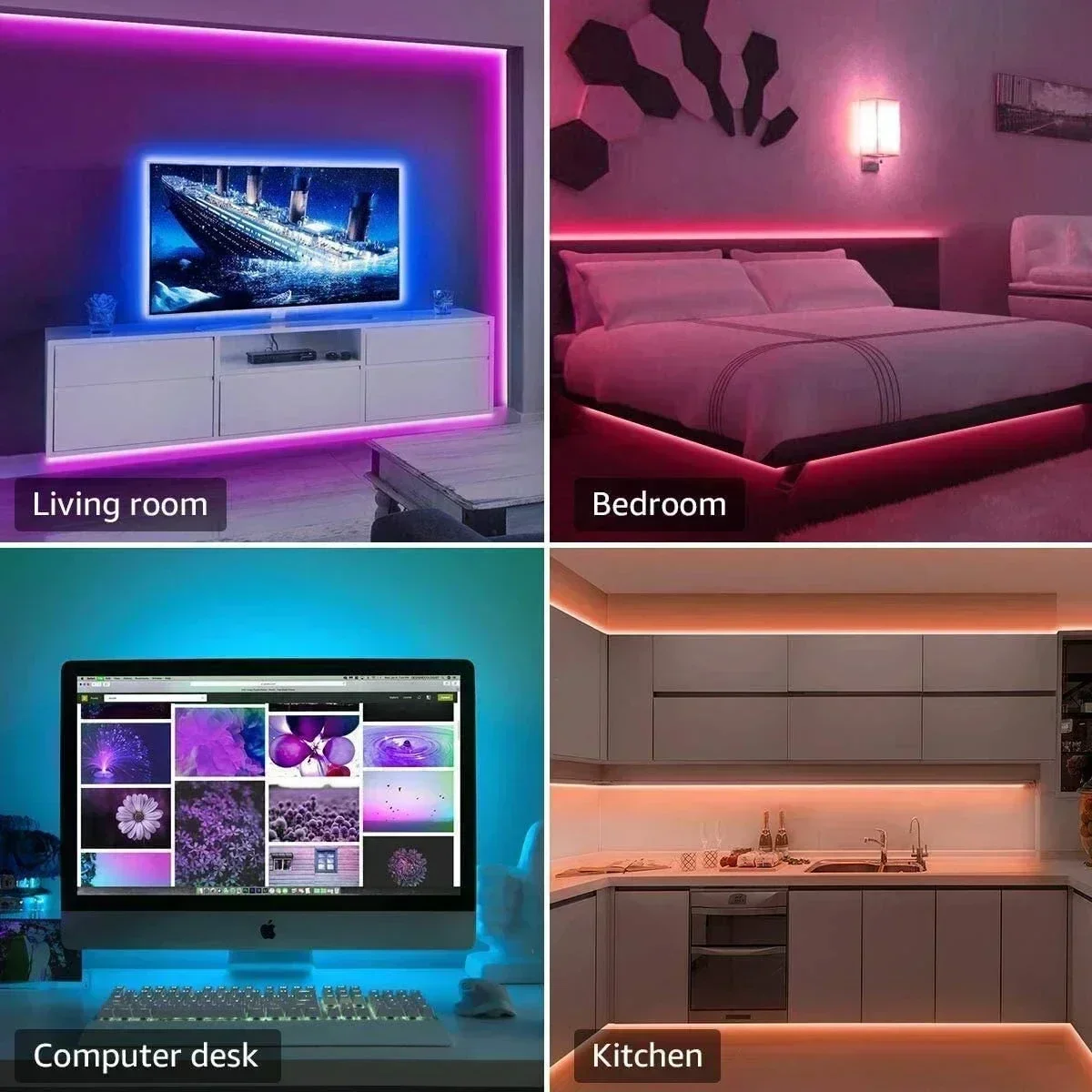 Smart RGB LED Gaming Light Str - đánh giá và giá Smart Home Setup