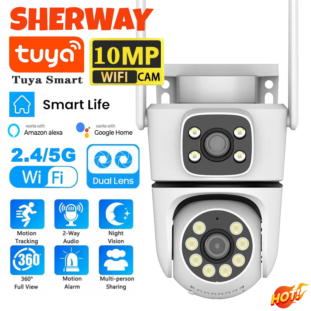 10MP Tuya 5G Wifi PTZ Camera 4 - đánh giá và giá Smart Home Battery Camera Ezviz