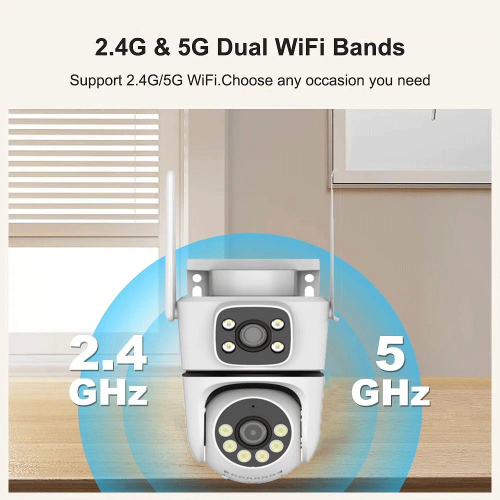 10MP Tuya 5G Wifi PTZ Camera 4 - đánh giá và giá Smart Home Battery Camera Ezviz