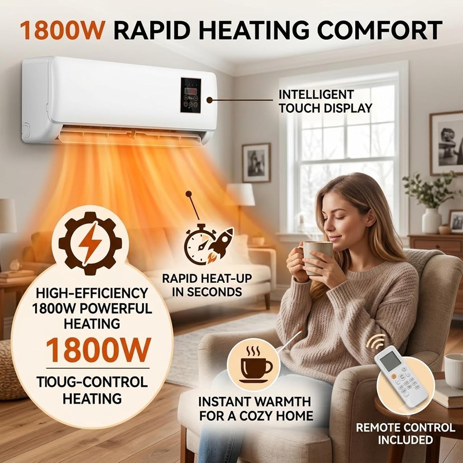 Wall Mounted Air Conditioner 2 - đánh giá và giá Smart Bathroom Fan