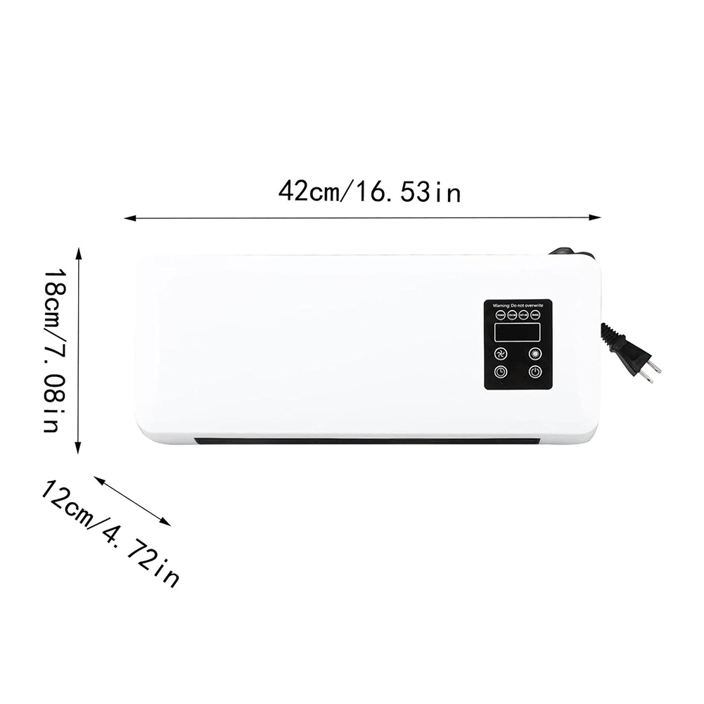 1500W Wall-mounted Electric In - đánh giá và giá Smart Bathroom Fan