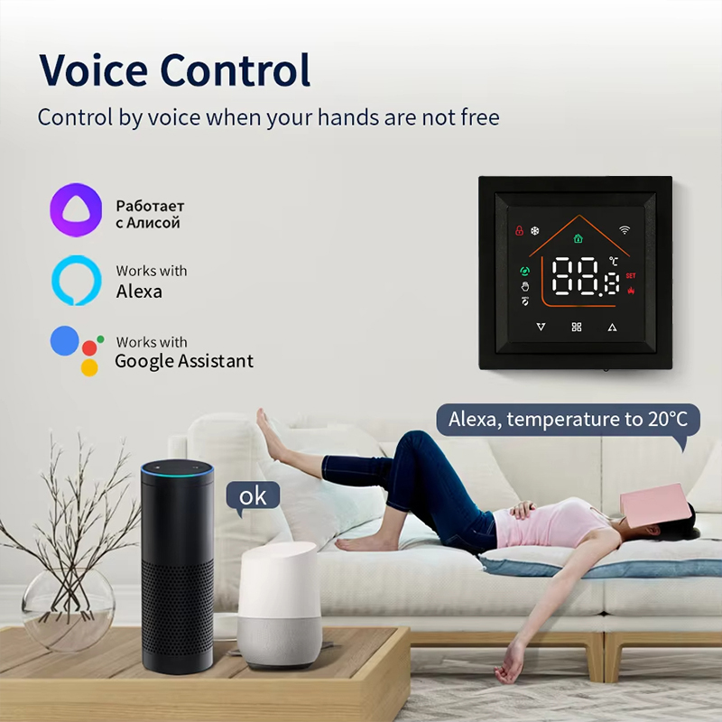 Smart WiFi Thermostat Works Tu - đánh giá và giá Smart Home Setup