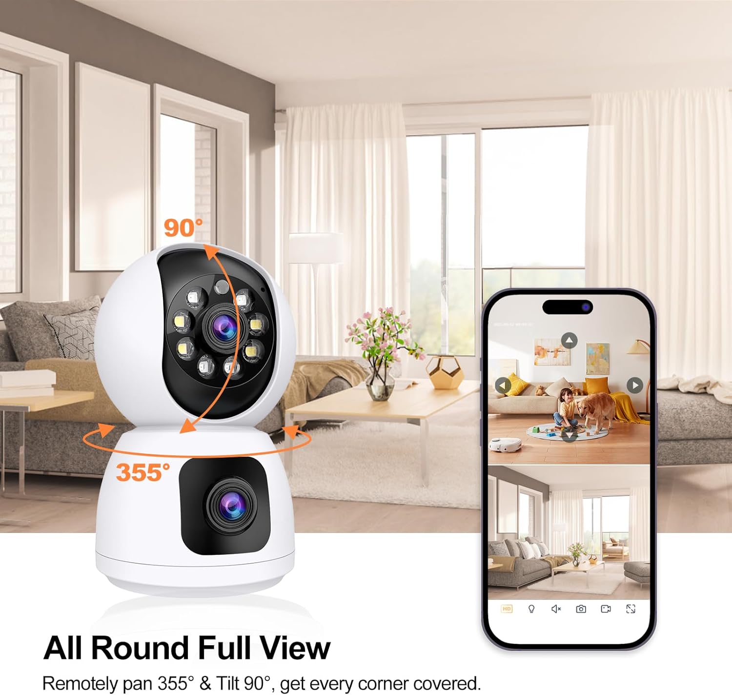 ANSVICAM Tuya Smart 4K 8MP Dua - đánh giá và giá Smart Home Battery Camera Ezviz