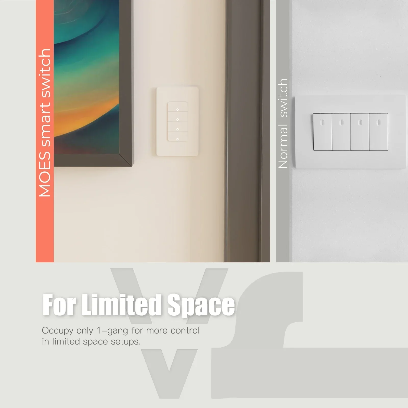 MOES Tuya ZigBee US Smart Ligh - đánh giá và giá Smart Home Moes
