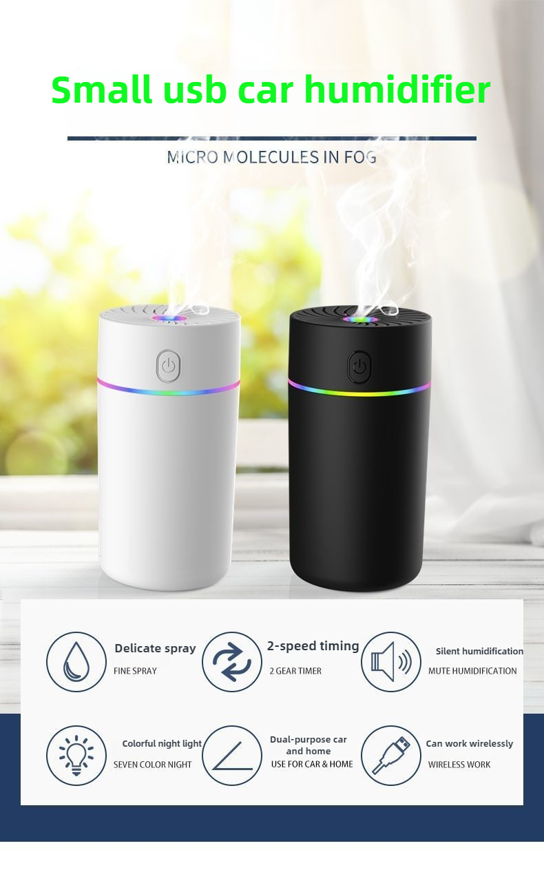 350mL Smart Car Diffuser Humid - đánh giá và giá Smart Humidifier