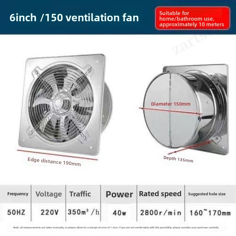 6''8''10'' Booster Fan Extract - đánh giá và giá Smart Bathroom Fan