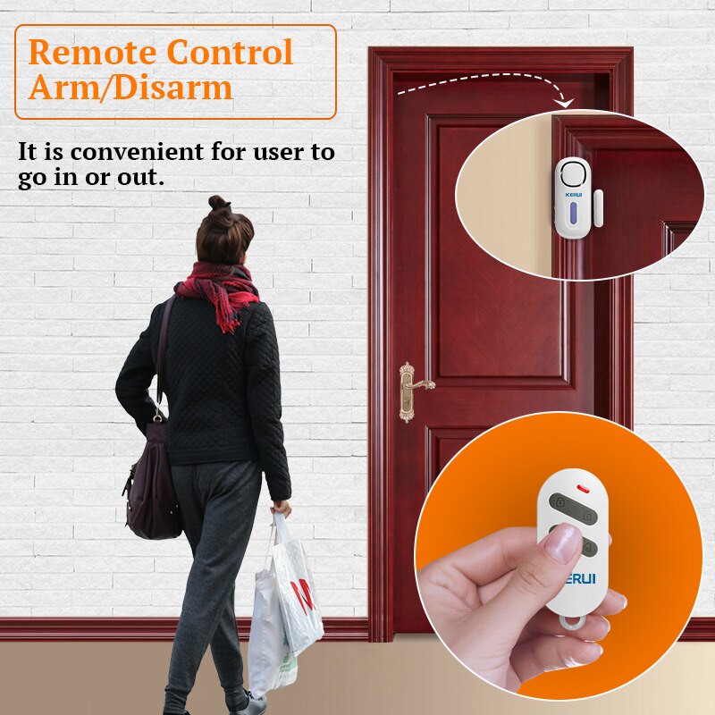 KERUI 120DB Wireless Door/Wind - đánh giá và giá Smart Home Automation System