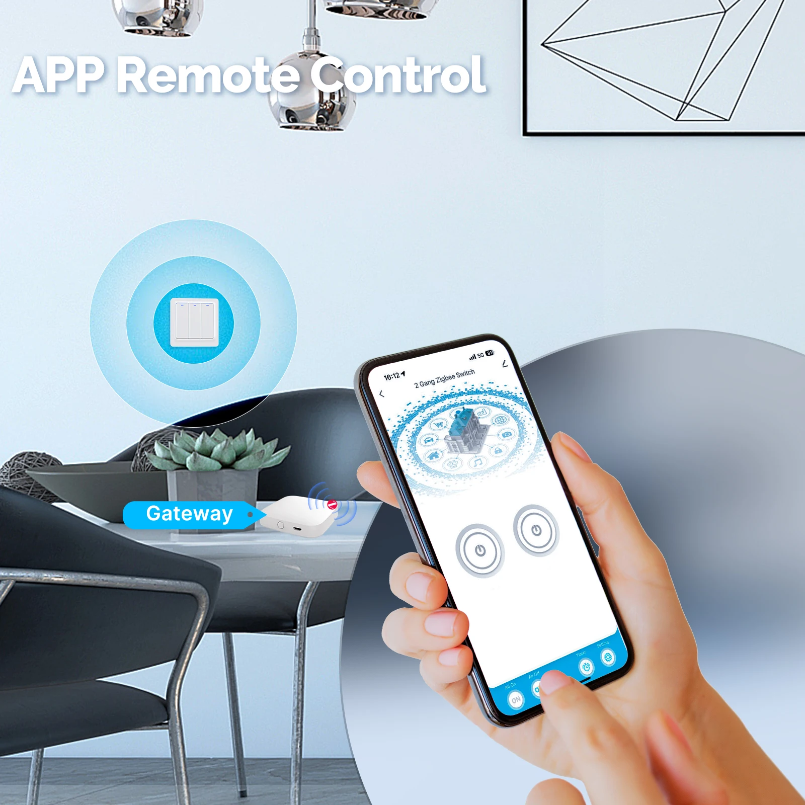 MOES ZigBee Smart Light Switch - đánh giá và giá Smart Home Moes