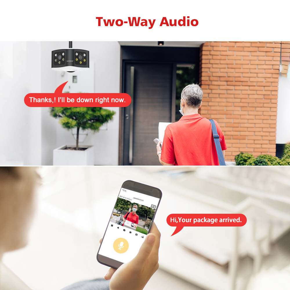 BOAVISION Outdoor 4K 8MP 180°  - đánh giá và giá Smart Home Battery Camera Ezviz