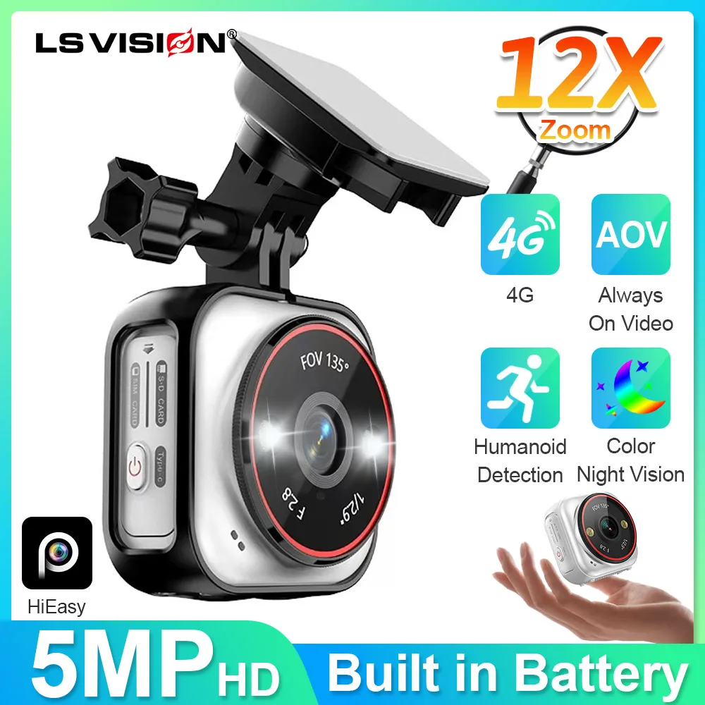LS VISION 4G SIM Pocket Camera - đánh giá và giá Smart Home Battery Camera Ezviz